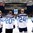 OSTRAVA, CZECH REPUBLIC - MAY 11: Team Finland enjoys their national anthem after a 3-2 shootout win over Team Belarus during preliminary round action at the 2015 IIHF Ice Hockey World Championship. (Photo by Richard Wolowicz/HHOF-IIHF Images)

